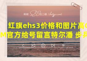 红旗ehs3价格和图片高GMMM官方给号留言特尔潘 步兵GT