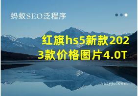 红旗hs5新款2023款价格图片4.0T