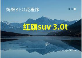 红旗suv 3.0t