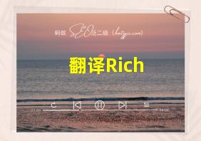 翻译Rich