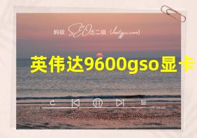 英伟达9600gso显卡