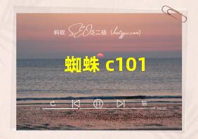 蜘蛛 c101