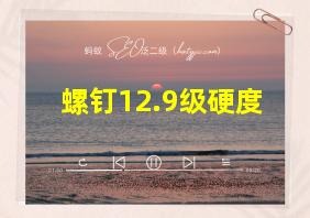 螺钉12.9级硬度