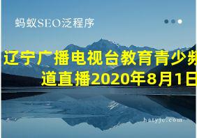 辽宁广播电视台教育青少频道直播2020年8月1日