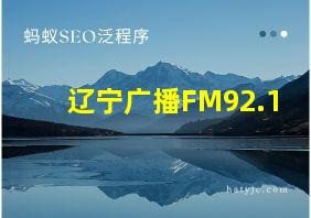 辽宁广播FM92.1