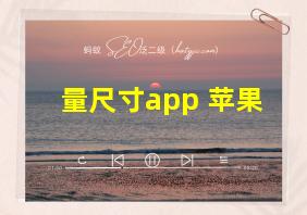 量尺寸app 苹果