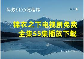 锦衣之下电视剧免费全集55集播放下载