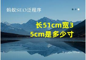 长51cm宽35cm是多少寸