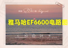 雅马哈EF6600电路图