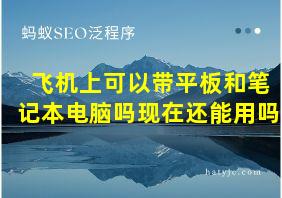 飞机上可以带平板和笔记本电脑吗现在还能用吗