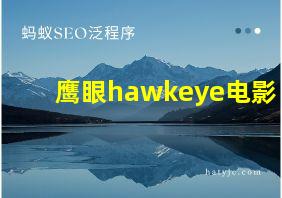 鹰眼hawkeye电影