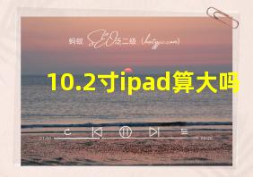 10.2寸ipad算大吗