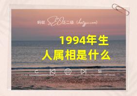 1994年生人属相是什么