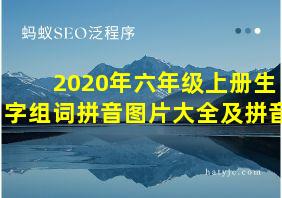 2020年六年级上册生字组词拼音图片大全及拼音