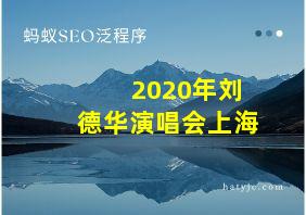 2020年刘德华演唱会上海