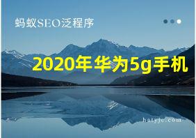 2020年华为5g手机