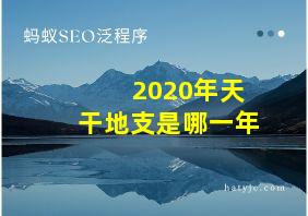 2020年天干地支是哪一年