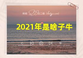 2021年是啥子牛