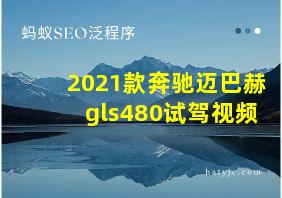 2021款奔驰迈巴赫gls480试驾视频