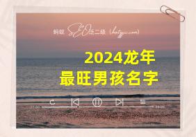 2024龙年最旺男孩名字