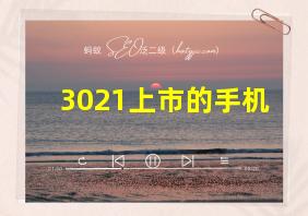 3021上市的手机