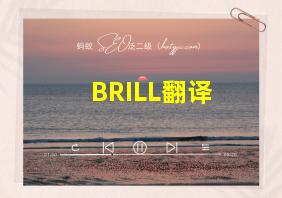 BRILL翻译