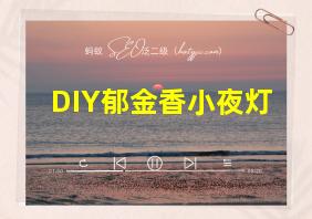 DIY郁金香小夜灯