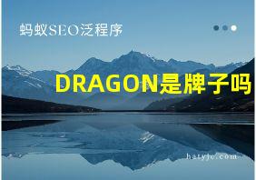 DRAGON是牌子吗