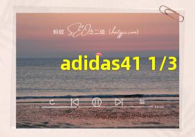 adidas41 1/3