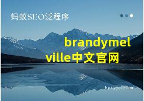 brandymelville中文官网