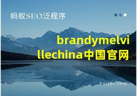 brandymelvillechina中国官网