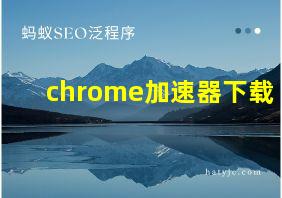 chrome加速器下载