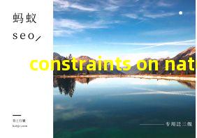 constraints on natural