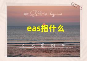 eas指什么