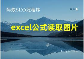 excel公式读取图片