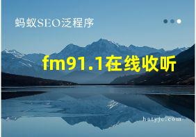 fm91.1在线收听