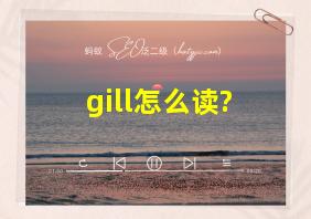 gill怎么读?