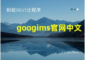 googims官网中文