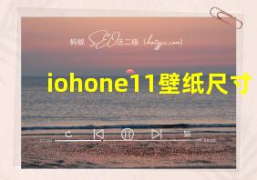 iohone11壁纸尺寸