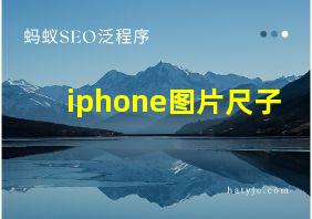 iphone图片尺子