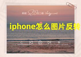 iphone怎么图片反转