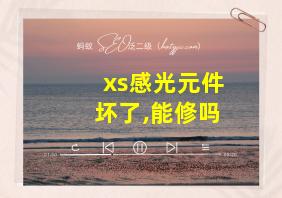 xs感光元件坏了,能修吗