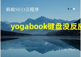 yogabook键盘没反应